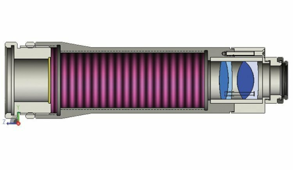 УФ-преобразователь с 4-кратным уменьшением изображения