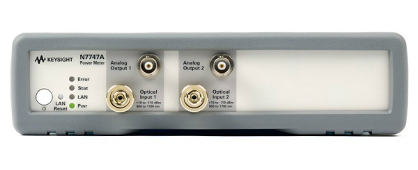 Высокочувствительный многопортовый измеритель оптической мощности N7747A