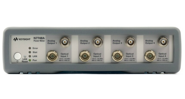 Высокочувствительный многопортовый измеритель оптической мощности N7748A
